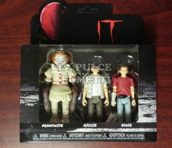 IT: PENNYWISE + RICHIE + EDDIE MINI FIGURES 3 PACK